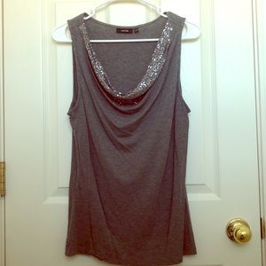 Apt 9 sequins tank top